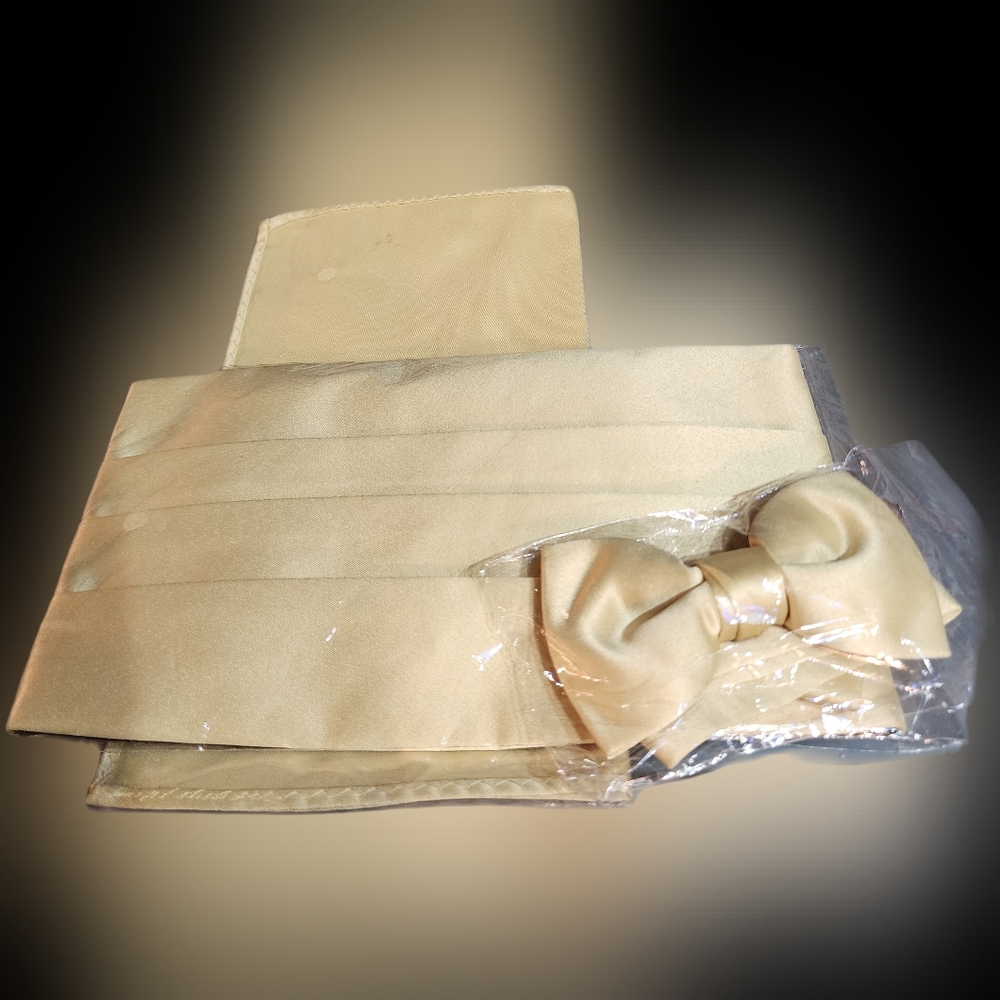 MODA CUMMERBUND AND BOW-TIE SET